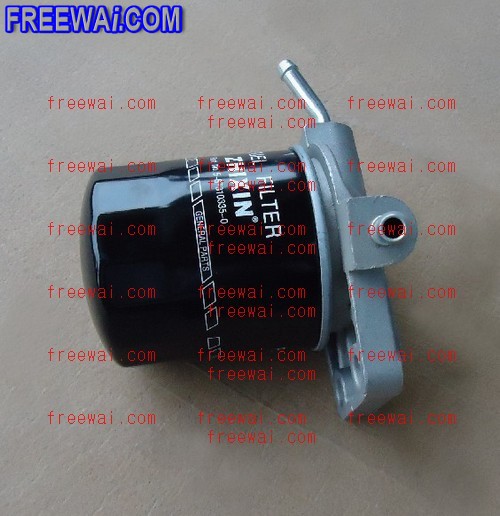 fuel filter (with aluminum seat) assebmly for Isuzu 4JB1 4JA1 engine on